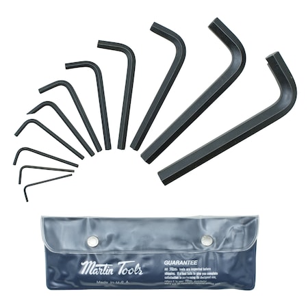 Martin HEX KEY SET 11 PC SHORT ARM MT11SA